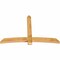Ekena Millwork Bellingham Rough Sawn Timber Gable Bracket, Western Red Cedar, 84"W x 56"H x 4"D x 6"F, 16/12 Pitch GBW084X56X0406BEL00RWR - alternate 2